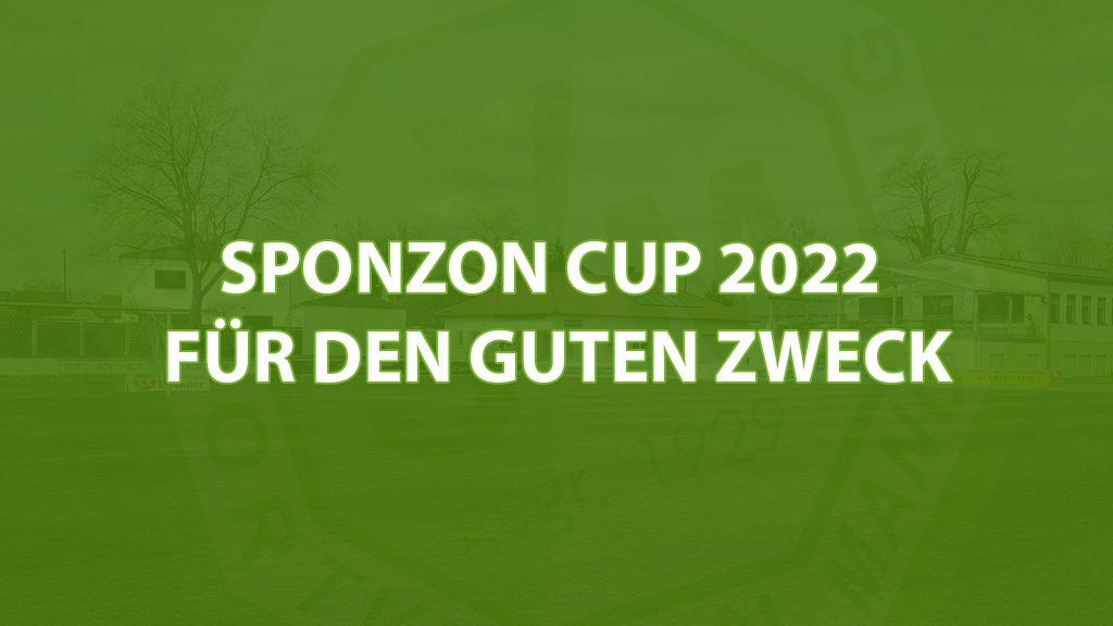 Sponzon Cup 2022 für den guten Zweck