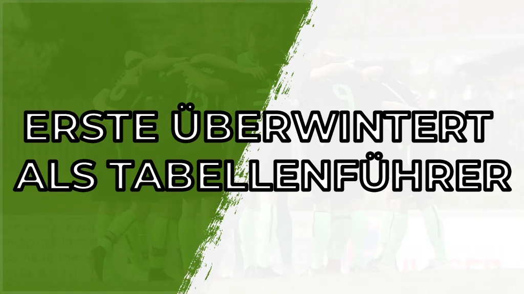 Erste überwintert als Tabellenführer 