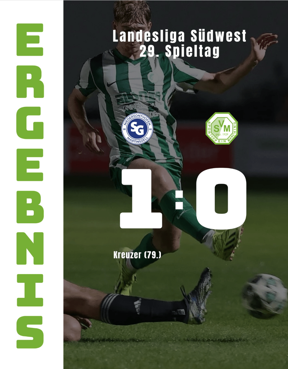 Spielbericht: Späte Niederlage in Niedersonthofen